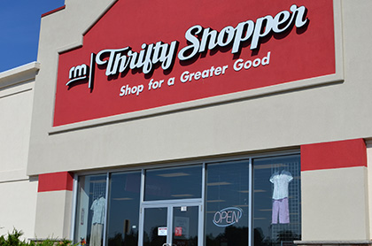 Thrifty Shopper Logo/Photo